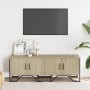 TV-Möbel aus Sonoma-Eichenfurnierholz, 122x34x41 cm. von , TV-Möbel - Ref: Foro24-848585, Preis: 62,15 €, Rabatt: %