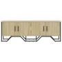 TV-Möbel aus Sonoma-Eichenfurnierholz, 122x34x41 cm. von , TV-Möbel - Ref: Foro24-848585, Preis: 61,66 €, Rabatt: %
