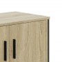 TV-Möbel aus Sonoma-Eichenfurnierholz, 122x34x41 cm. von , TV-Möbel - Ref: Foro24-848585, Preis: 62,15 €, Rabatt: %