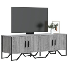 TV-Möbel aus Sonoma-Eiche in Grau aus Ingenieurholz, 122x34x41 cm. von , TV-Möbel - Ref: Foro24-848587, Preis: 67,08 €, Rabat...