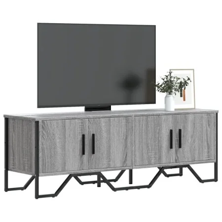 Mueble de TV madera de ingeniería gris sonoma 122x34x41 cm de , Muebles TV - Ref: Foro24-848587, Precio: 66,19 €, Descuento: %