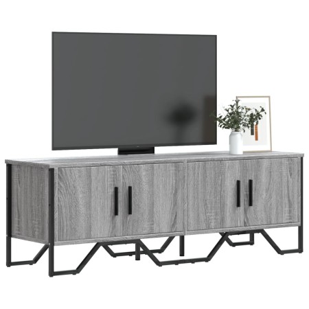 Mueble de TV madera de ingeniería gris sonoma 122x34x41 cm by , TV Furniture - Ref: Foro24-848587, Price: 67,08 €, Discount: %