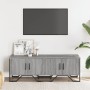 Mueble de TV madera de ingeniería gris sonoma 122x34x41 cm by , TV Furniture - Ref: Foro24-848587, Price: 67,08 €, Discount: %