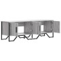 Mueble de TV madera de ingeniería gris sonoma 122x34x41 cm by , TV Furniture - Ref: Foro24-848587, Price: 67,08 €, Discount: %