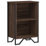 Estantería de madera de ingeniería marrón roble 50x31x74,5 cm by , Bookcases and shelves - Ref: Foro24-848603, Price: 38,61 €...