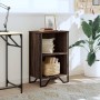 Estantería de madera de ingeniería marrón roble 50x31x74,5 cm by , Bookcases and shelves - Ref: Foro24-848603, Price: 38,61 €...