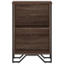 Estantería de madera de ingeniería marrón roble 50x31x74,5 cm by , Bookcases and shelves - Ref: Foro24-848603, Price: 38,61 €...