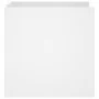 Mesita de noche madera de ingeniería blanco 45x50x50 cm by , Nightstands - Ref: Foro24-848276, Price: 63,95 €, Discount: %