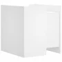 Mesita de noche madera de ingeniería blanco 45x50x50 cm by , Nightstands - Ref: Foro24-848276, Price: 63,95 €, Discount: %