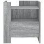 Mesita de noche madera de ingeniería gris Sonoma 45x50x50 cm de , Mesitas de noche - Ref: Foro24-848281, Precio: 56,06 €, Des...