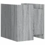 Mesita de noche madera de ingeniería gris Sonoma 45x50x50 cm de , Mesitas de noche - Ref: Foro24-848281, Precio: 56,06 €, Des...