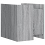 Mesita de noche madera de ingeniería gris Sonoma 45x50x50 cm by , Nightstands - Ref: Foro24-848288, Price: 58,08 €, Discount: %