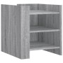 Mesita de noche madera de ingeniería gris Sonoma 45x50x50 cm de , Mesitas de noche - Ref: Foro24-848295, Precio: 46,55 €