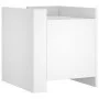 Mesita de noche madera de ingeniería blanco 45x50x50 cm de , Mesitas de noche - Ref: Foro24-848297, Precio: 41,19 €, Descuent...