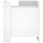 Mesita de noche madera de ingeniería blanco 45x50x50 cm de , Mesitas de noche - Ref: Foro24-848297, Precio: 41,19 €, Descuent...