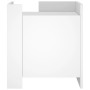 Nachttisch aus weißem Ingenieurholz 45x50x50 cm von , Nachttische - Ref: Foro24-848297, Preis: 41,68 €, Rabatt: %