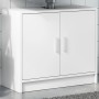 Waschbeckenunterschrank aus weißem Ingenieurholz 63x29x55 cm. von , Badezimmermöbel - Ref: Foro24-848094, Preis: 47,21 €, Rab...