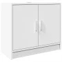 Waschbeckenunterschrank aus weißem Ingenieurholz 63x29x55 cm. von , Badezimmermöbel - Ref: Foro24-848094, Preis: 49,67 €, Rab...