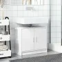 Waschbeckenunterschrank aus weißem Ingenieurholz 63x29x55 cm. von , Badezimmermöbel - Ref: Foro24-848094, Preis: 49,67 €, Rab...