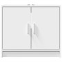 Waschbeckenunterschrank aus weißem Ingenieurholz 63x29x55 cm. von , Badezimmermöbel - Ref: Foro24-848094, Preis: 47,21 €, Rab...