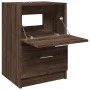 Armario de lavabo madera de ingeniería marrón roble 40x37x59 cm by , Bathroom furniture - Ref: Foro24-848107, Price: 62,86 €,...