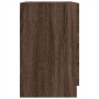 Waschbeckenunterschrank aus braunem Eichen-Ingenieurholz, 40x37x59 cm. von , Badezimmermöbel - Ref: Foro24-848107, Preis: 63,...