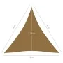 Toldo de vela HDPE gris taupe 160 g/m² 4x4x4 m by vidaXL, Umbrellas - Ref: Foro24-311423, Price: 24,60 €, Discount: %