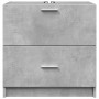 Armario de lavabo madera ingeniería gris hormigón 59x37x59 cm by , Bathroom furniture - Ref: Foro24-848111, Price: 70,35 €, D...