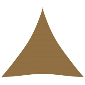 Taupe gray HDPE sail awning 160 g/m² 5x5x5 m by vidaXL, Umbrellas - Ref: Foro24-311427, Price: 35,76 €, Discount: %