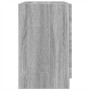 Waschbeckenunterschrank aus Sonoma-Grau mit den Maßen 59x37x59 cm. von , Badezimmermöbel - Ref: Foro24-848113, Preis: 78,49 €...