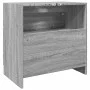 Waschbeckenunterschrank aus Sonoma-Grau mit den Maßen 59x37x59 cm. von , Badezimmermöbel - Ref: Foro24-848113, Preis: 77,22 €...