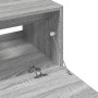 Armario de lavabo madera de ingeniería gris Sonoma 59x37x59 cm de , Muebles de baño - Ref: Foro24-848113, Precio: 78,49 €, De...