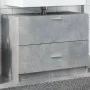 Armario de lavabo madera ingeniería gris hormigón 78x37x59 cm de , Muebles de baño - Ref: Foro24-848118, Precio: 80,82 €, Des...