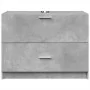 Armario de lavabo madera ingeniería gris hormigón 78x37x59 cm de , Muebles de baño - Ref: Foro24-848118, Precio: 80,82 €, Des...