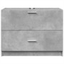 Armario de lavabo madera ingeniería gris hormigón 78x37x59 cm by , Bathroom furniture - Ref: Foro24-848118, Price: 82,04 €, D...