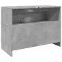 Armario de lavabo madera ingeniería gris hormigón 78x37x59 cm de , Muebles de baño - Ref: Foro24-848118, Precio: 80,82 €, Des...