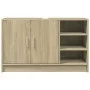 Armario de lavabo madera de ingeniería roble Sonoma 90x29x55 cm by , Bathroom furniture - Ref: Foro24-848124, Price: 68,06 €,...