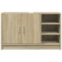 Waschbeckenunterschrank aus Sonoma-Eichen-Ingenieurholz 90x29x55 cm. von , Badezimmermöbel - Ref: Foro24-848124, Preis: 68,86...