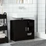 Armario para lavabo madera de ingeniería negro 63x29x55 cm by , Bathroom furniture - Ref: Foro24-848130, Price: 77,96 €, Disc...