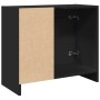 Waschbeckenunterschrank aus schwarzem Ingenieurholz 63x29x55 cm. von , Badezimmermöbel - Ref: Foro24-848130, Preis: 79,97 €, ...