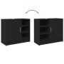 Armario para lavabo madera de ingeniería negro 63x29x55 cm by , Bathroom furniture - Ref: Foro24-848130, Price: 79,97 €, Disc...