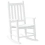 Mecedoras para niños 2 uds madera maciza de álamo blancas by , Rocking chairs - Ref: Foro24-3281596, Price: 141,98 €, Discoun...