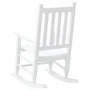 Mecedoras para niños 2 uds madera maciza de álamo blancas by , Rocking chairs - Ref: Foro24-3281596, Price: 141,98 €, Discoun...