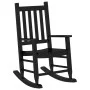Mecedoras para niños 2 uds madera maciza de álamo negras by , Rocking chairs - Ref: Foro24-3281594, Price: 114,19 €, Discount: %