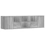 Mueble de esquina madera ingeniería gris Sonoma 160x40x45 cm by , Closets and storage - Ref: Foro24-3307824, Price: 114,89 €,...