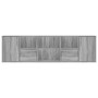 Eckschrank aus grauem Sonoma-Ingenieurholz 160x40x45 cm von , Schränke und Lagerung - Ref: Foro24-3307824, Preis: 120,14 €, R...