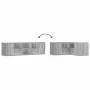 Eckschrank aus grauem Sonoma-Ingenieurholz 160x40x45 cm von , Schränke und Lagerung - Ref: Foro24-3307824, Preis: 114,89 €, R...