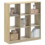 Estantería de madera de ingeniería roble Sonoma 102x32x108 cm by , Bookcases and shelves - Ref: Foro24-3307839, Price: 90,00 ...