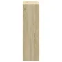 Estantería de madera de ingeniería roble Sonoma 102x32x108 cm de , Librerías y estanterías - Ref: Foro24-3307839, Precio: 88,...