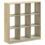 Estantería de madera de ingeniería roble Sonoma 102x32x108 cm de , Librerías y estanterías - Ref: Foro24-3307839, Precio: 88,...